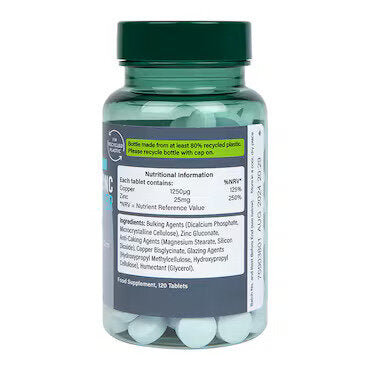 Цинк хелат 25мг с мед / High Strength Chelated Zinc 25 mg &amp; Copper 120 tablets