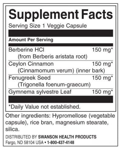 Берберин Комплекс / Berberine Complex 90 capsules
