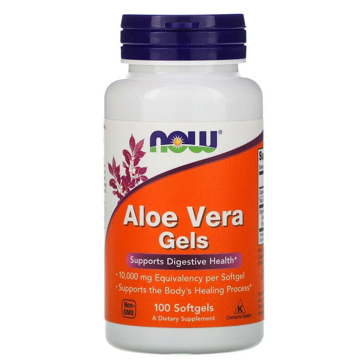 NOW Aloe Vera Gels  / Алое вера гел 100 softgels