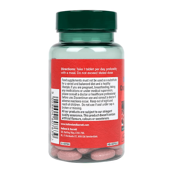Червена боровинка екстракт / Cranberry Extract + Vit C &amp; E 400mg 60 tablets