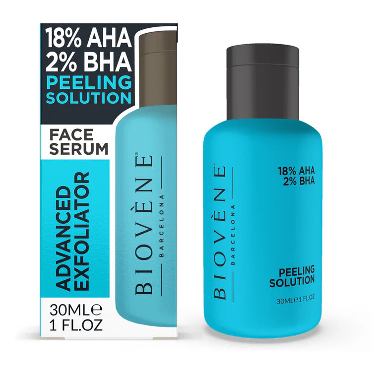 PEELING SOLUTION 18% AHA + 2% BHA Facial Serum Treatment / Пилинг разтвор AHA + BHA 30ml