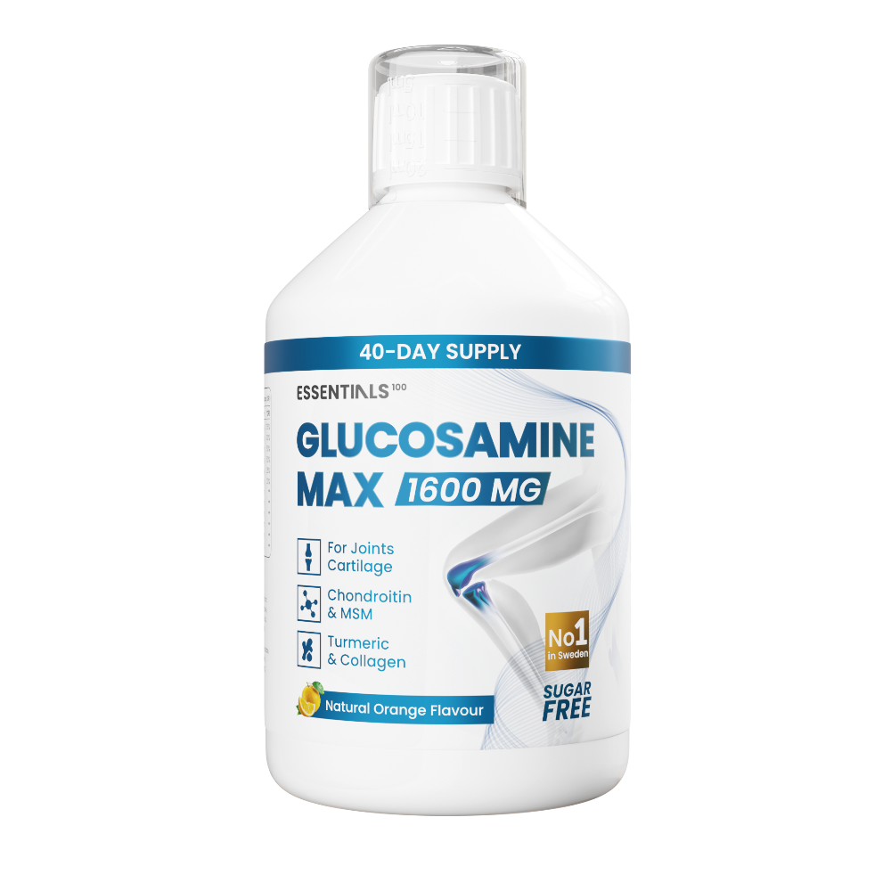 Глюкозамин Макс + Колаген и МСМ / Glucosamine Max 1600mg 500 ml