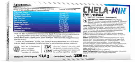 OLIMP Chela-Min Sport Formula Mega Caps 60 caps