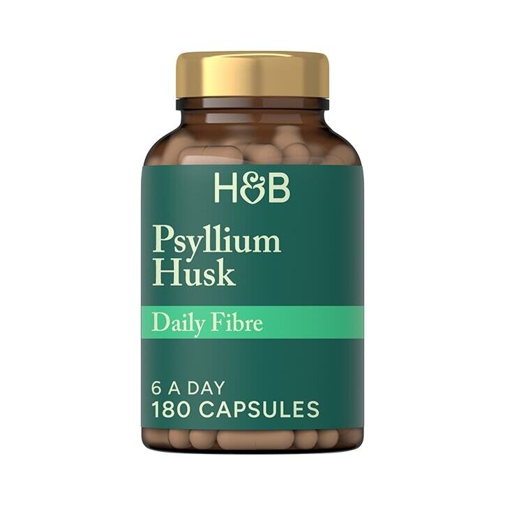 Псилиум хуск фибри (Psyllium Husk) 500mg 180 капсули