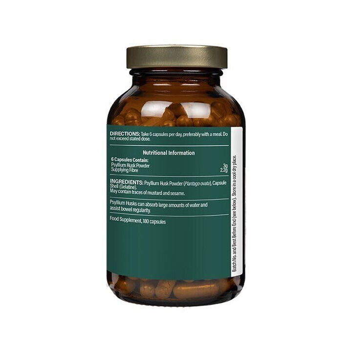 Псилиум хуск фибри (Psyllium Husk) 500mg 180 капсули