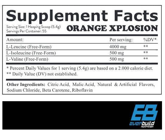 EVERBUILD BCAA 8:1:1 300 g