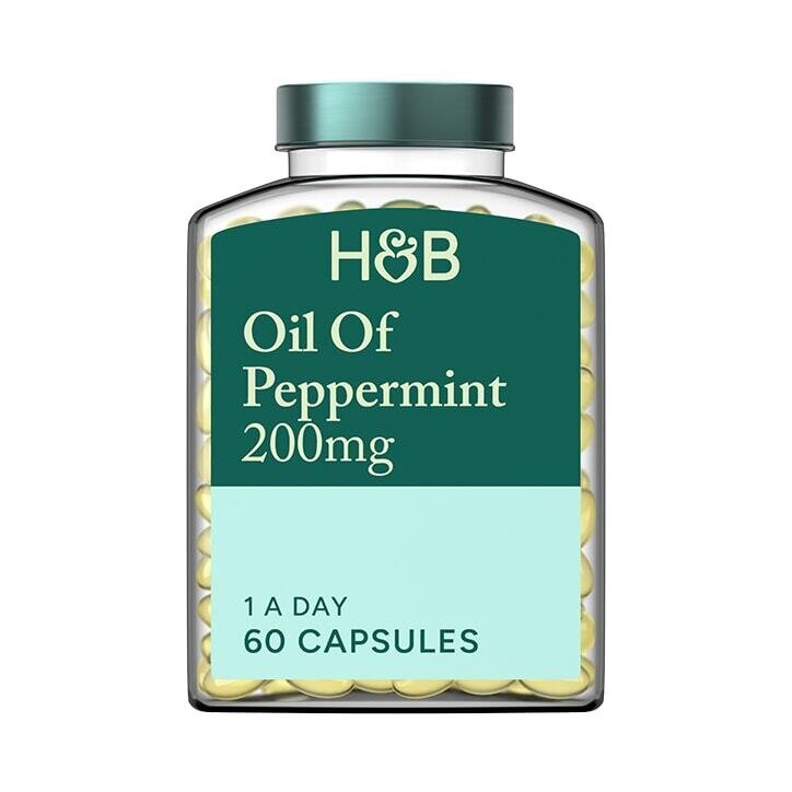 Концентрирано масло от мента / Oil of Peppermint 200mg 60 капсули
