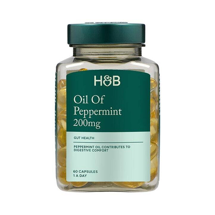 Концентрирано масло от мента / Oil of Peppermint 200mg 60 капсули