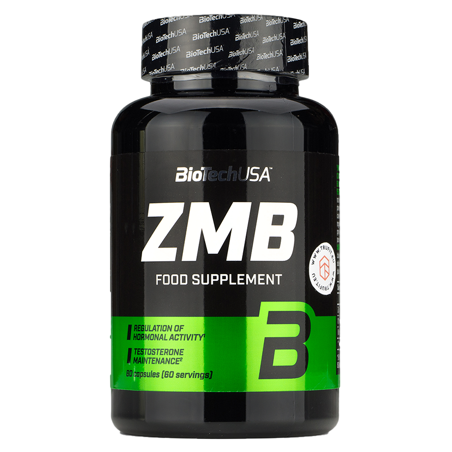 Цинк, магнезий и витамин B6 / BIOTECH USA ZMB 60 capsules