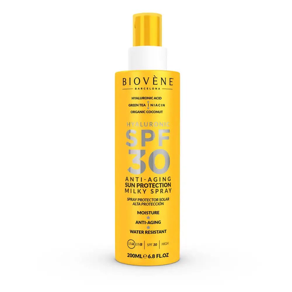 HYALURONIC SPF 30 Anti-Aging Sun Protection Milky Spray / Слънцезащита за лице и тяло 200ml
