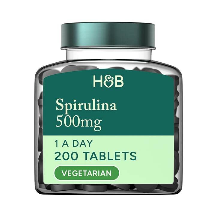 Спирулина / Spirulina 500mg 200 tablets