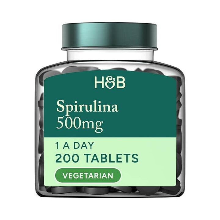 Спирулина / Spirulina 500mg 200 tablets