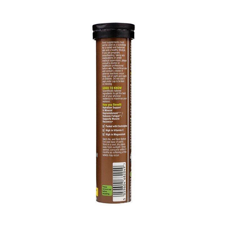 TriActive Pre-Workout Electrolyte Effervescent Ginger &amp; Lemongrass 20 Tablets