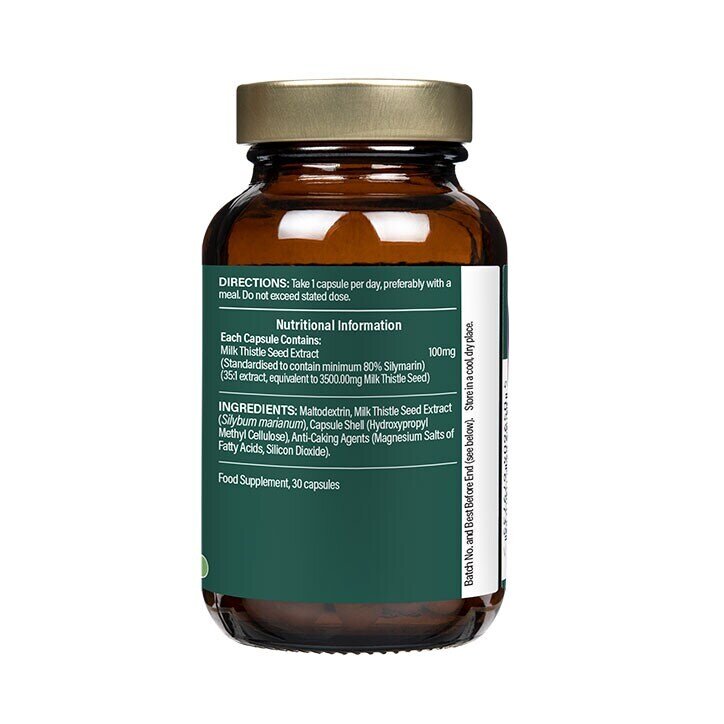Бял трън екстракт (Milk Thistle) 60 капсули