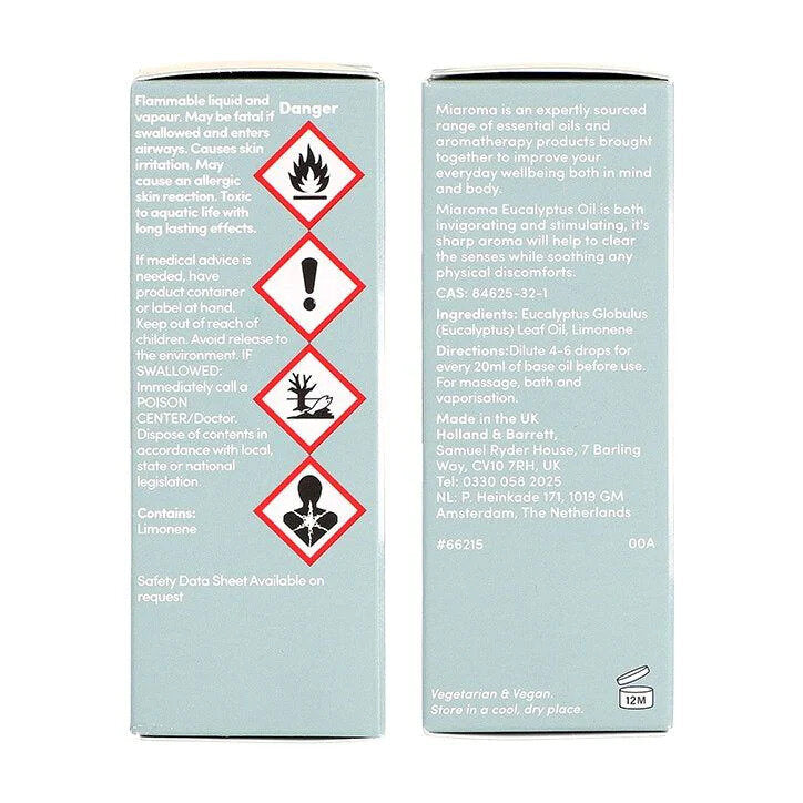 Eucalyptus / Евкалипт 100% чисто етерично масло 20ml
