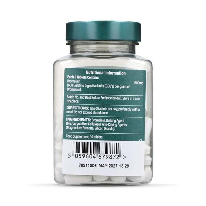 Бромелаин / Bromelain 500mg 90 tablets