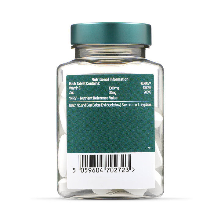Витамин С + Цинк / Vitamin C 1000 mg + Zinc 20 mg 60 tablets