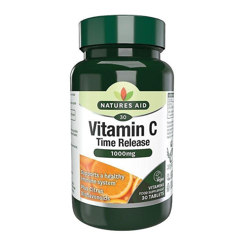 Витамин С с удължено освобождаване / Vitamin C Time Release 1000mg 30 tablets