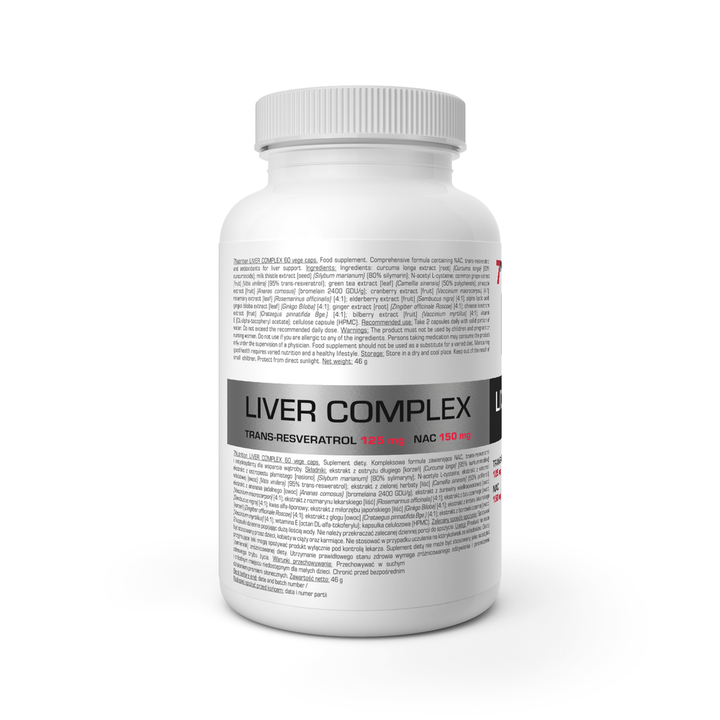 Комплекс за черен дроб / LIVER COMPLEX NUMBER ONE 60 Vcaps