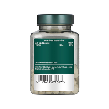Фолиева киселина / Folic Acid 400mcg 180 tablets