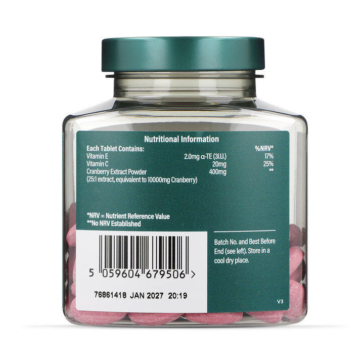 Червена боровинка екстракт / Cranberry Extract + Vit C &amp; E 400mg 60 tablets