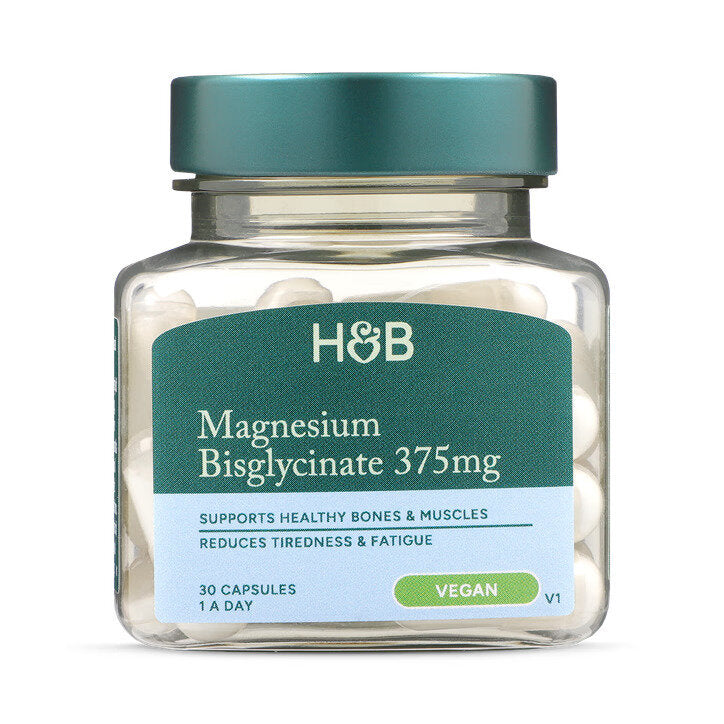 Магнезий Бисглицинат Хелат / Magnesium Bisglycinate 375mg 30 capsules