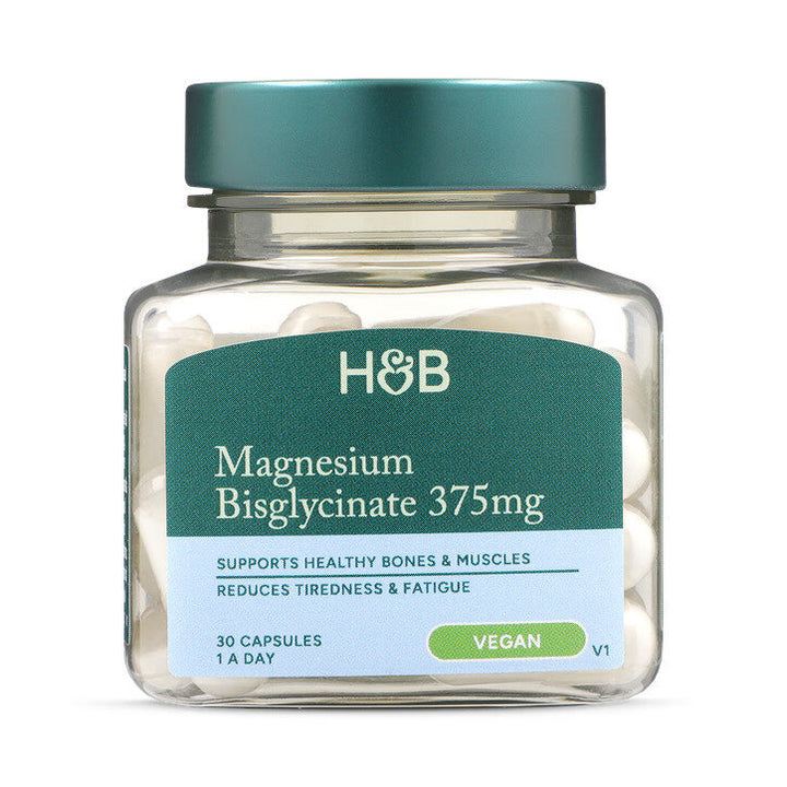 Магнезий Бисглицинат Хелат / Magnesium Bisglycinate 375mg 30 capsules
