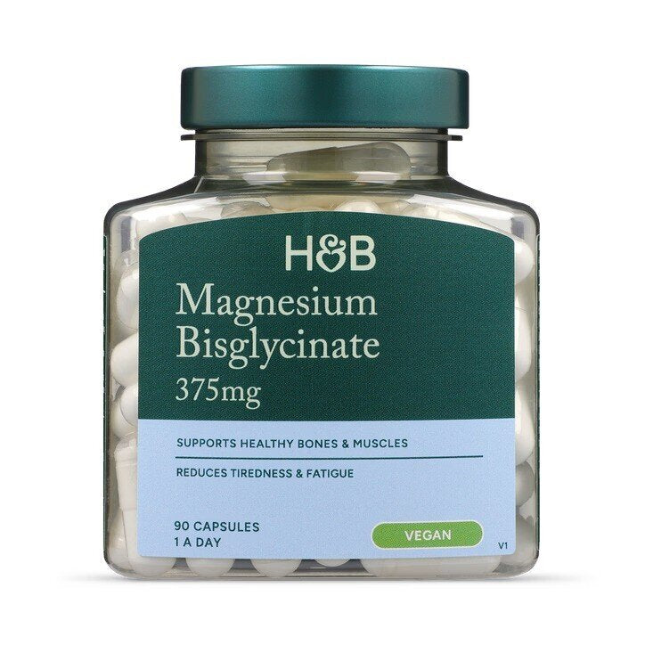 Магнезий Бисглицинат Хелат / Magnesium Bisglycinate 375mg 90 capsules
