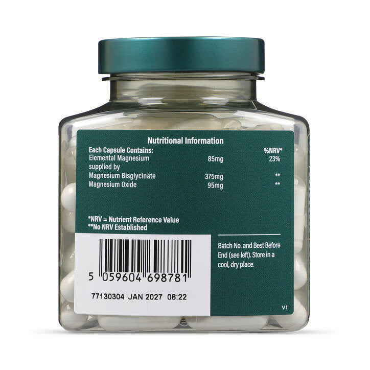 Магнезий Бисглицинат Хелат / Magnesium Bisglycinate 375mg 90 capsules
