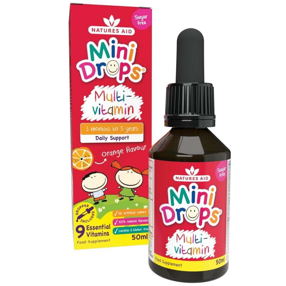 Мултивитаминни капки за деца / Mini Drops Multi-vitamin 50ml