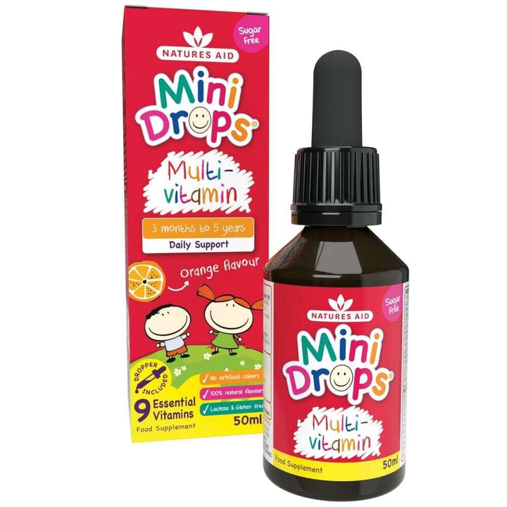 Мултивитаминни капки за деца / Mini Drops Multi-vitamin 50ml