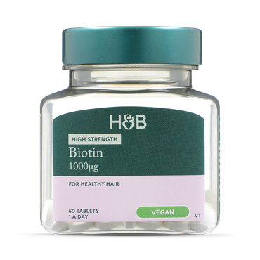 Биотин / Biotin 1000mcg 60 tablets