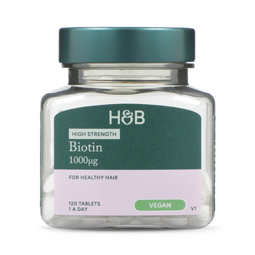 Биотин (витамин В7) / Biotin 1000mcg 120 tablets