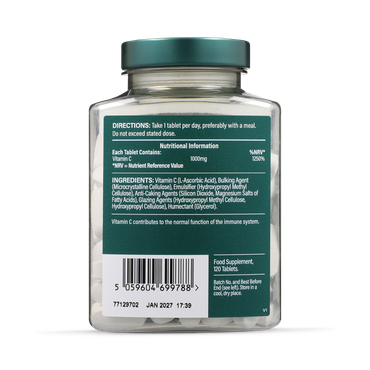 Витамин C с удължено освобождаване  / Vitamin C Timed Release 1000mg 120 tablets