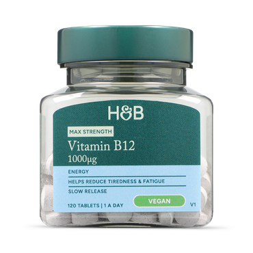 Витамин Б12 / Vitamin B12 1000ug 120 таблетки със забавено освобождаване