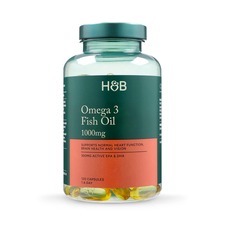Омега-3 концентрирано рибено масло / Omega 3 Fish Oil 1000mg 120 capsules