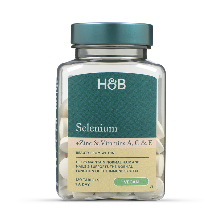 Селен с витамини и цинк / Selenium Plus Zinc 120 tablets