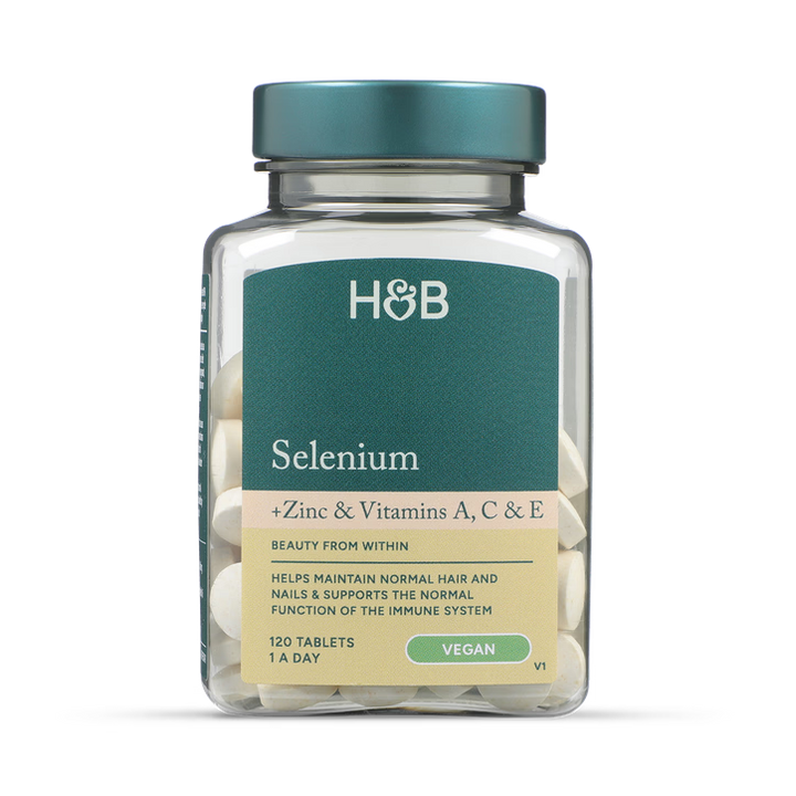 Селен с витамини и цинк / Selenium Plus Zinc 120 tablets