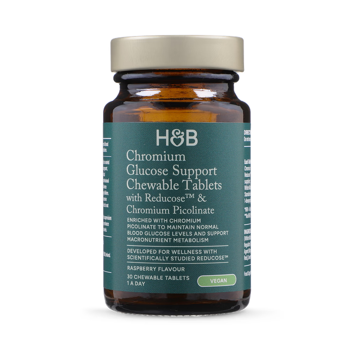 Контрол на Кръвната Захар Комплекс с Reducose® / Chromium Glucose Support Chewable 30 Tablets