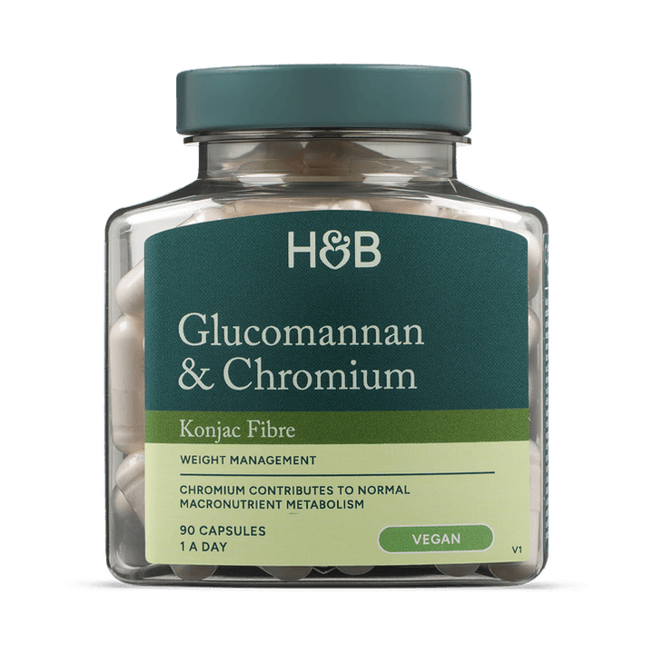 Глюкоманан и Хром / Glucomannan &amp; Chromium 90 capsules