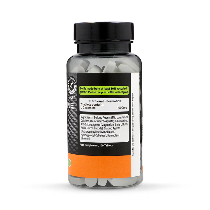 L-Глутамин / L-Glutamine 500mg 100 Tablets