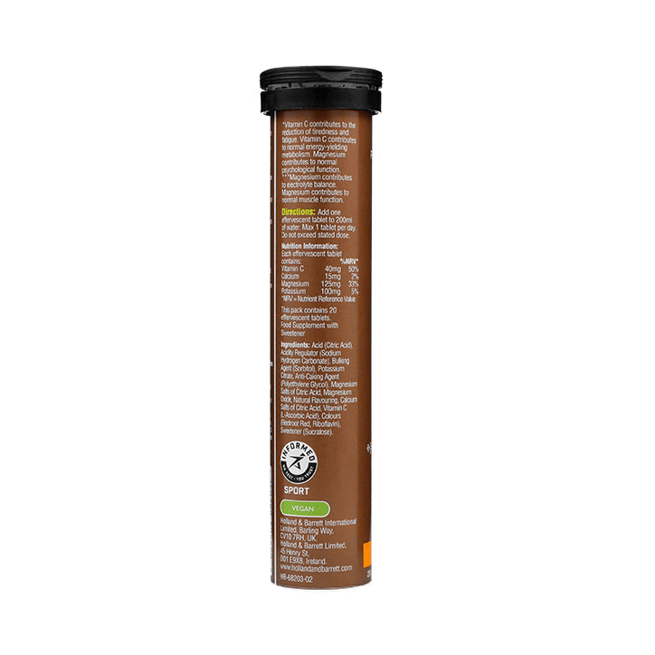 TriActive Pre-Workout Electrolytes / Ефервесцентни Електролити за преди Тренировка Манго  20 tablets