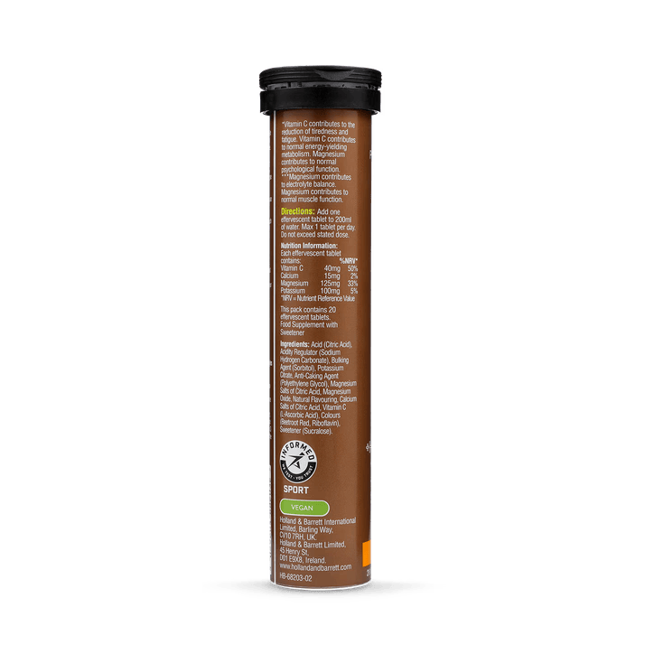 TriActive Pre-Workout Electrolytes / Ефервесцентни Електролити за преди Тренировка Манго  20 tablets