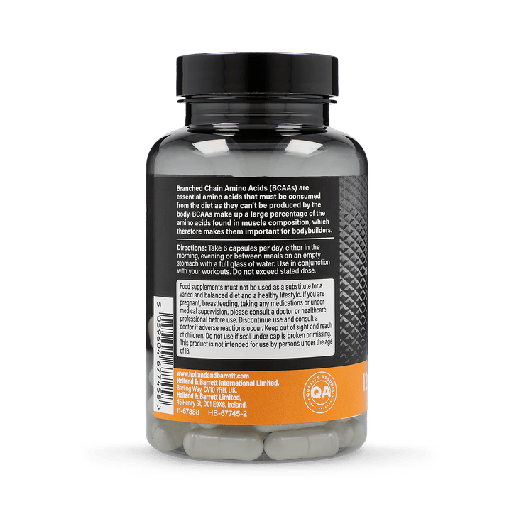 BCAA Holland and Barrett 120 capsules