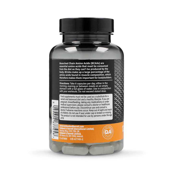 BCAA Holland and Barrett 120 capsules