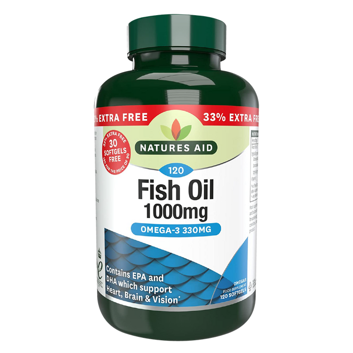 Омега 3 Рибено масло / Omega-3 Fish Oil 1000 mg 120 capsules