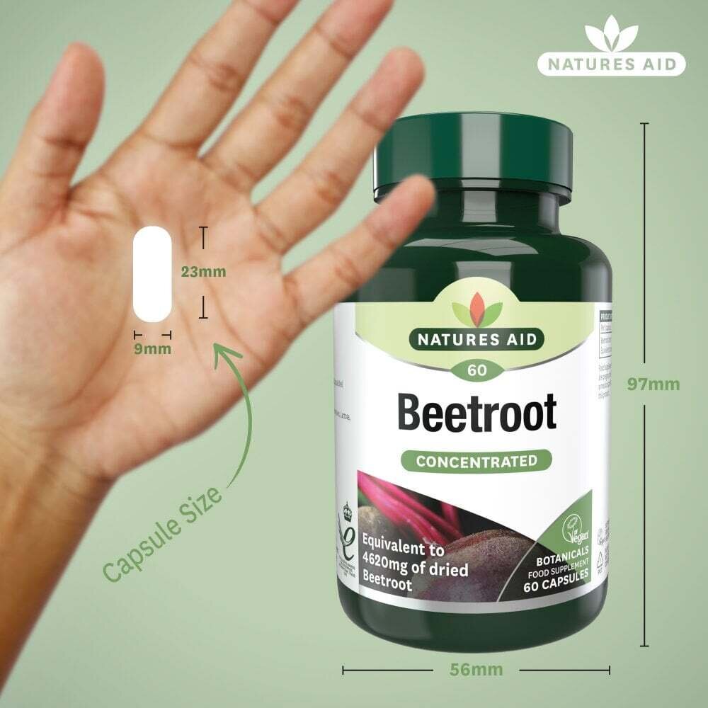 Червено Цвекло концентрат / Beetroot 4620mg 60 capsules