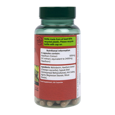 Глог концентриран екстракт / Hawthorn 120 капсули Holland and Barrett