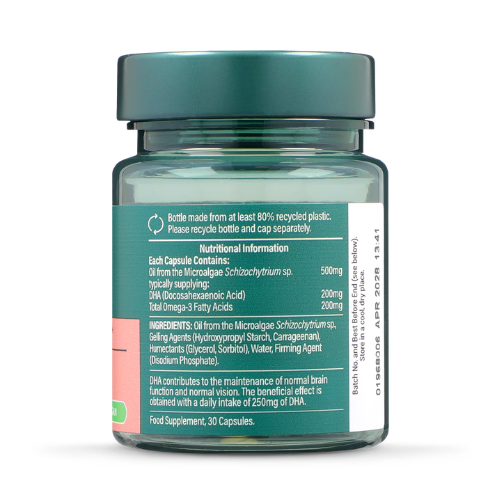 Омега 3 масло от водорасли / Algal Oil 500mg 30 Vcaps