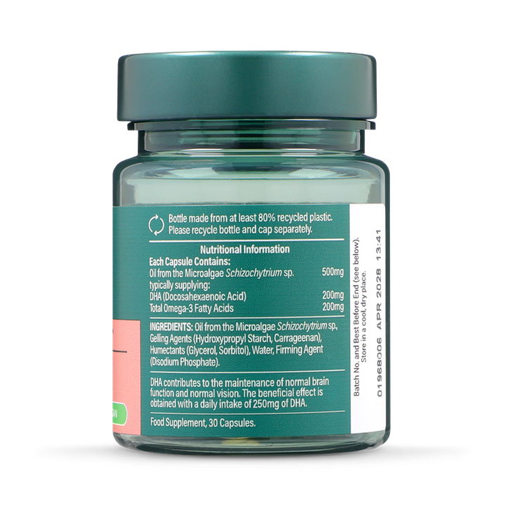 Омега 3 масло от водорасли / Algal Oil 500mg 30 Vcaps